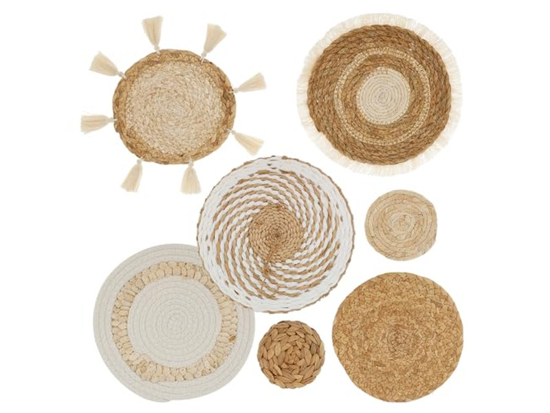 Décoration murale fermière noire bohème unique grise pour salon