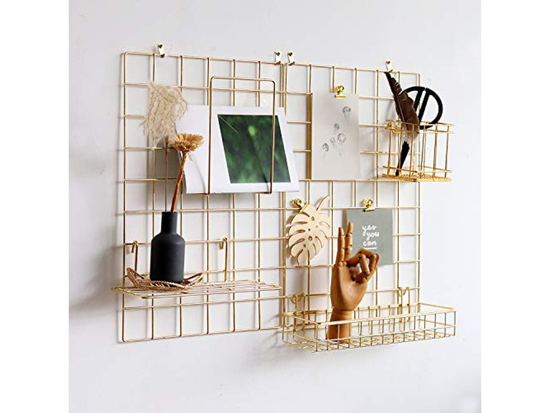 Décoration murale en herbe de mer noire ensemble de paniers bohèmes décoration chambre suspendue