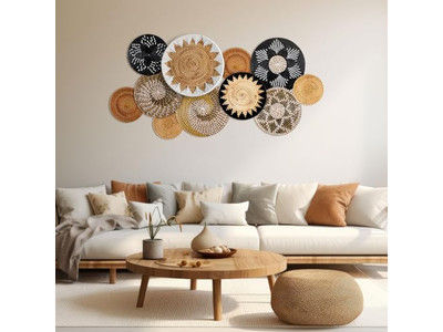 Décoration de chambre bohème murale pour chambre colorée côtière