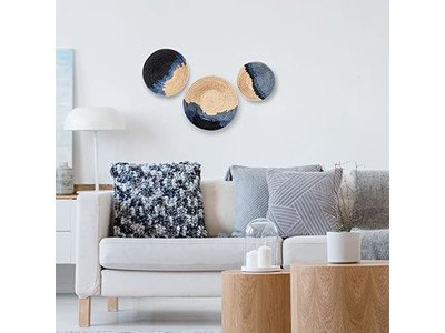 Ensembles d'assiettes murales décoratives artisanat décoration intérieure