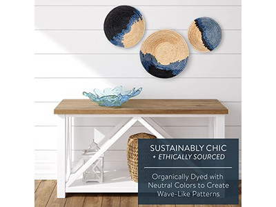 Ensembles d'assiettes murales décoratives artisanat décoration intérieure