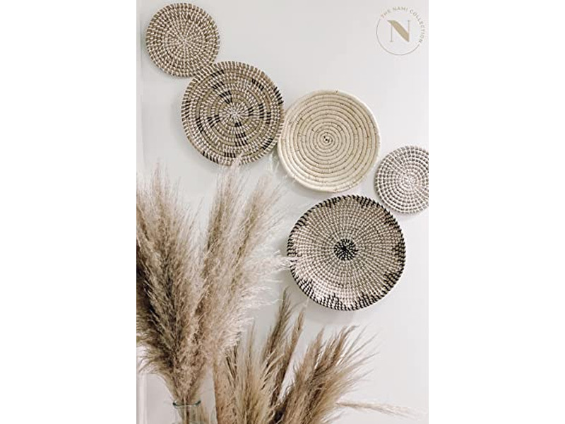 Décoration Murale d'Aviron Peint Citrouille Jacinthe d'Eau