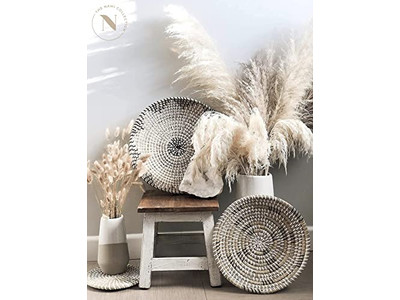 Décoration Murale d'Aviron Peint Citrouille Jacinthe d'Eau