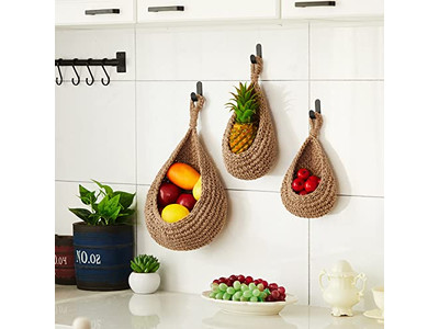 Accessoires de Décoration Murale en Rotin Déclaration