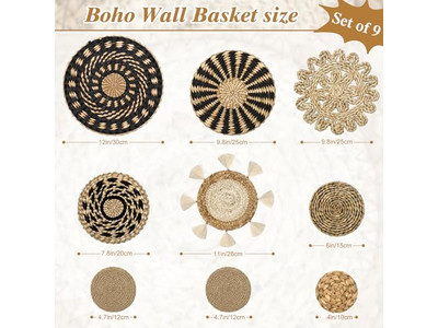 Décor Sud-Ouest pour la Maison Art Mural Tropical Ensemble de 2