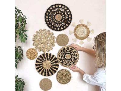 Décor Sud-Ouest pour la Maison Art Mural Tropical Ensemble de 2