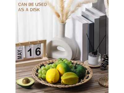 Paniers muraux tissés décoration intérieure ensemble bohème suspendu