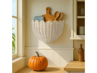 Paniers africains décoration murale art pour chambre bohème noir et blanc maison