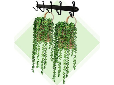 Décor Mural en Rotin Fait Main Accessoires de Décoration Maison et Vie