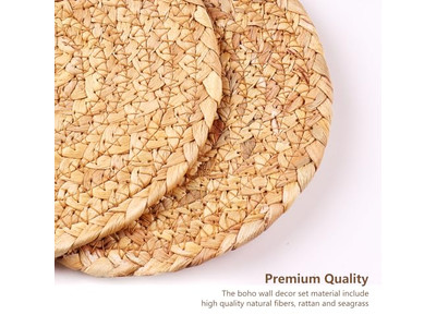 Paniers en Herbe Marine Décoration Murale Ensemble de 10 Paniers 13